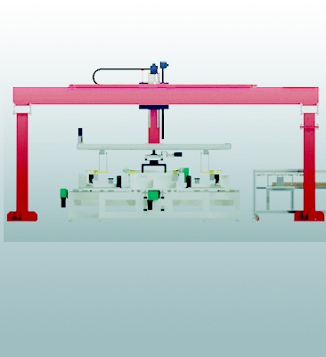 溢膠組框機、機械手臂、打膠機